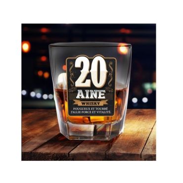 Verre à Whisky - 20 Aine
