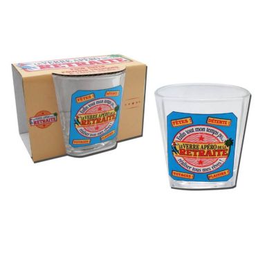 verre apéro retraite | jourdefete.com