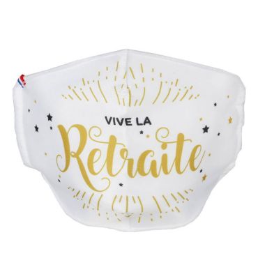 masque facial vive la retraite pour adulte | jourdefete.com