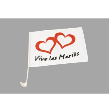 vive-maries-drapeau-voiture | jourdefete.com