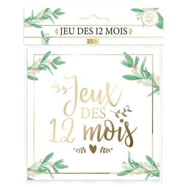 Jeu des 12 mois - Vive les mariés | jourdefete.com