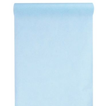 Chemin de Table Intissé Bleu Ciel - 30 cm x 10 m | jourdefete.com