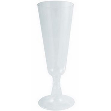 6 flûte à champagne transparents et réutilisables | jourdefete.com