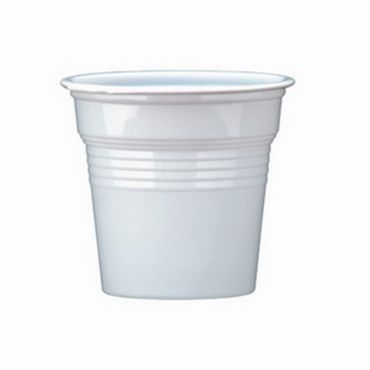 Gobelets réutilisables blancs 8 cl pour expressos et dégustations | jourdefete.com