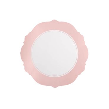 sous-assiettes-bordure-rose-wedding | jourdefete.com
