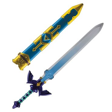 Épée de Link Zelda avec fourreau bleu et doré | jourdefete.com