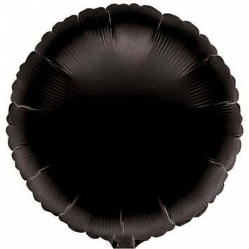 Ballon Hélium Rond Noir