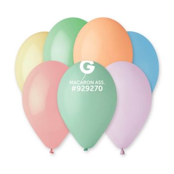 10 ballons standard 48 cm macaron | jourdefete.com