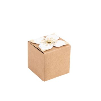 10 contenants à fleur FSC® - 5 x 5 cm - Couleur au choix