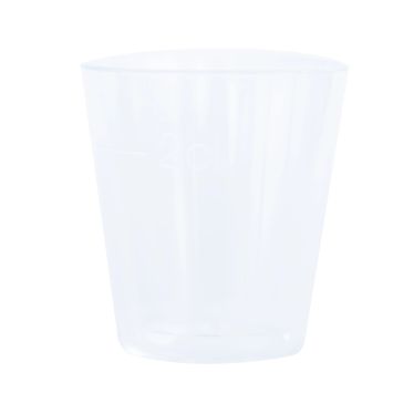 Verres à liqueur transparents 33 ml | jourdefete.com