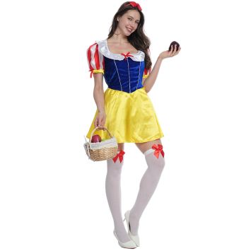 Femme en déguisement Blanche-Neige | jourdefete.com