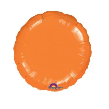 Ballon Hélium Rond Orange