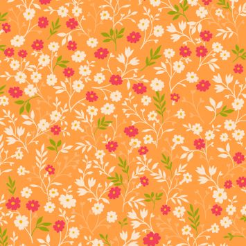 20 serviettes cocktail en papier - 25 x 25 cm - Atelier "Hello Orange"