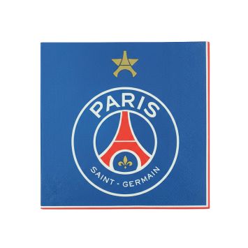 20 Serviettes - PSG