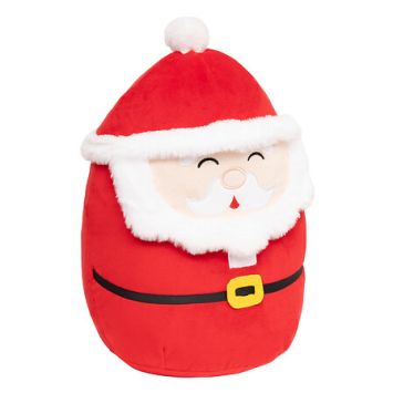 Peluche Père Noël 35 cm en tissu doux | jourdefete.com