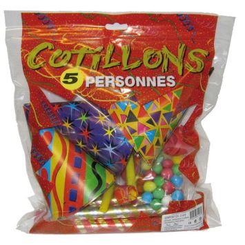 Pochette Cotillons 5 Personnes