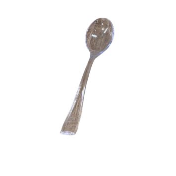 25 cuillères à verrines en plastique - 10 cm