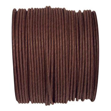 Bobine de Corde en Laiton 20m - Chocolat