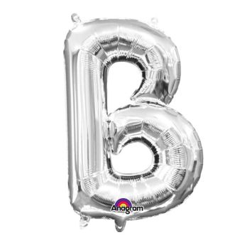 Ballon à air Lettre "B" - Argenté