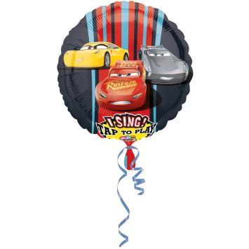 Ballon métallique Musical - Cars 3