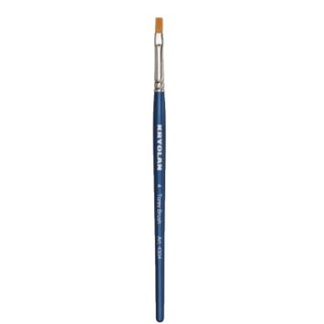 Pinceau Plat de Maquillage - Kryolan - Taille 4