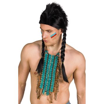 Plastron en perles - Costume indien