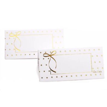 10 Marque-Places - Noël en Or