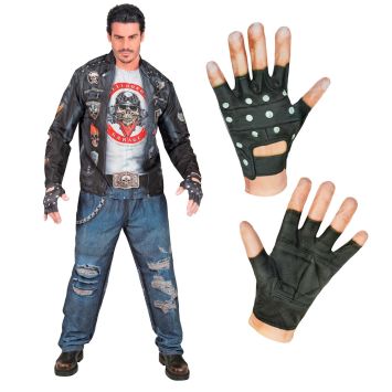 Déguisement de Motard pour homme - Fast Costume - Taille au choix