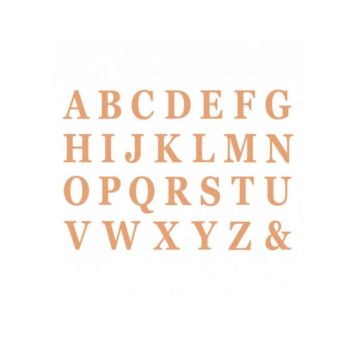 48 lettres en carton avec adhesif couleur au choix | jourdefete.com