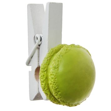 4 Pinces Macaron - Vert