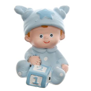 2 Figurines Bébé Garçon