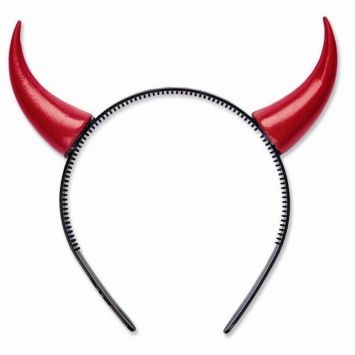 Serre-Tête Adulte - Cornes de Diable