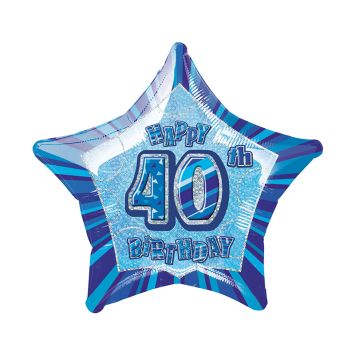 Ballon hélium - Happy 40th Birthday