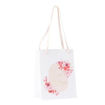 Des sacs avec écrit "Pour toujours mon amour" en doré pour votre mariage avec la collection Love to Love | jourdefete.com