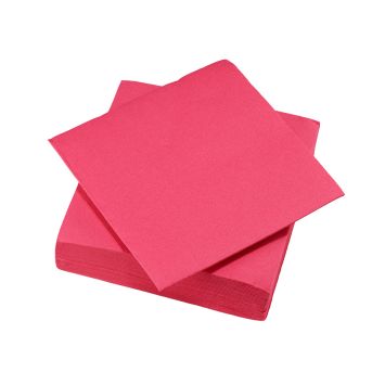 Des serviettes colorées micro-gaufrées en ouate de cellulose de 38 x 38 cm | jourdefete.com