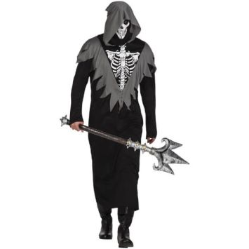 Déguisement de squelette de la mort pour homme