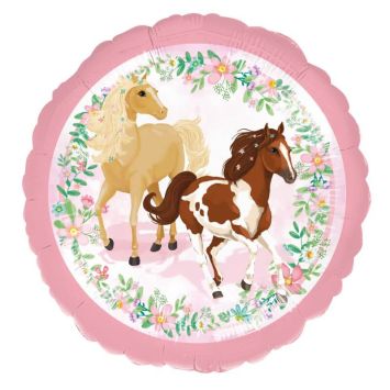 Ballon Rond - 43 cm - Collection Beaux Chevaux | jourdefete.com