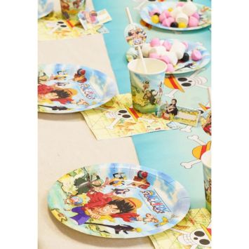 8 assiettes en carton FSC® - Diamètre 18 cm - One Piece ®
