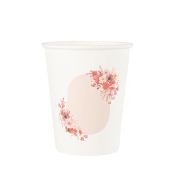De magnifiques gobelets en blush et rose avec la collection Love to Love | jourdefete.com