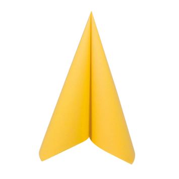 50 Serviettes Voie Sèche - Jaune