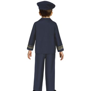 Déguisement de Pilote de Ligne pour garçon - Taille au choix