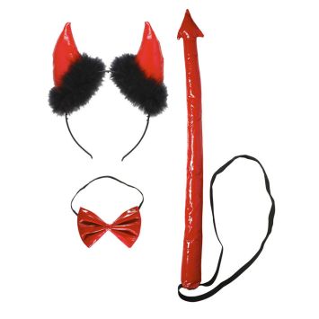 Pack de diablesse en vinyle rouge