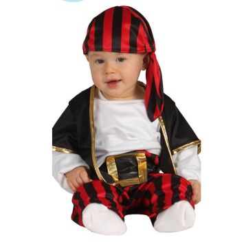 Déguisement de Pirate Rayé pour bébé - Taille au choix