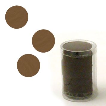Confettis de Scène Rond Chocolat