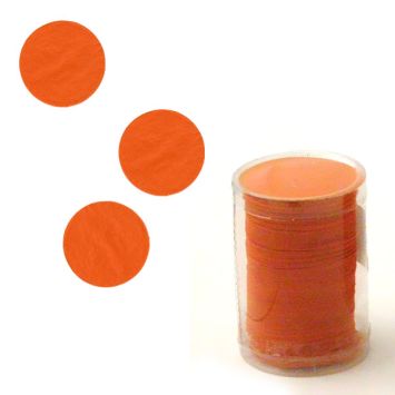 Confettis de Scène Rond Orange
