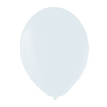 100 Ballons de Baudruche Unis Blancs 