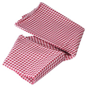 Nappe à carreaux vichy rouge 140 x 240 cm pour table festive ou pique-nique | jourdefete.com
