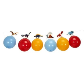 guirlande de ballons dinosaure | jourdefete.com