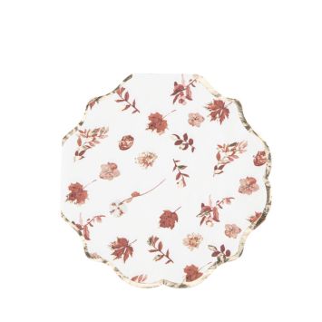 Serviettes automnales avec motifs de feuilles "Fall in Love" | jourdefete.com