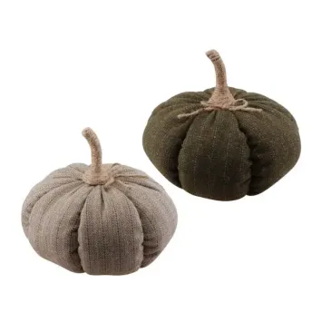 Une citrouille beige ou vert olive pour votre table | jourdefete.com